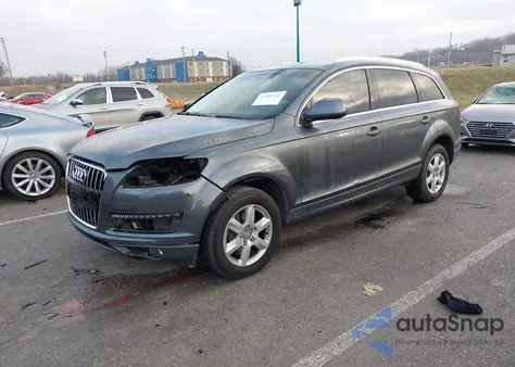 2014 Audi Q7 3.0T Premium from USA, damaged, VIN WA1LGAFE6ED003092